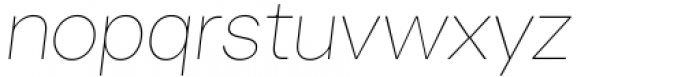 Sherika Italic Variable Font LOWERCASE