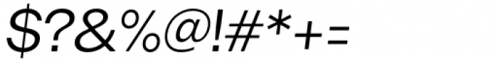 Sherika Italic Font OTHER CHARS