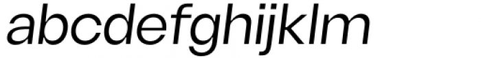 Sherika Italic Font LOWERCASE