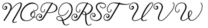 Sherley Regular Font UPPERCASE