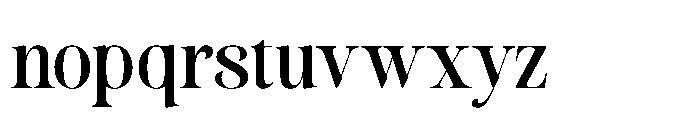 Sherly Kitchen Font LOWERCASE