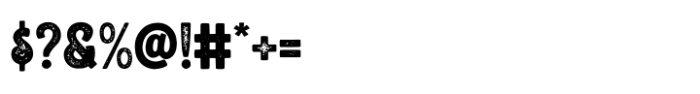 Shermans Font OTHER CHARS