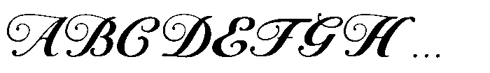Sheryna Font UPPERCASE