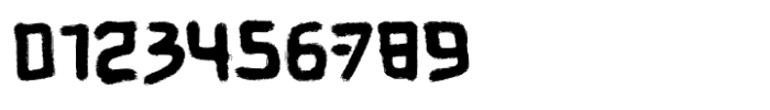 Shibuyo Brush Font OTHER CHARS