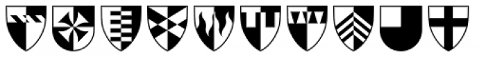 Shield Ornaments Font OTHER CHARS