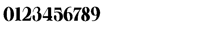 Shiffont Serif Black Condensed Font OTHER CHARS