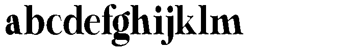 Shiffont Serif Black Condensed FONT