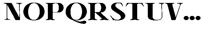 Shiffont Serif Black Expanded Font UPPERCASE