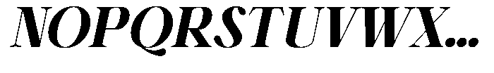 Shiffont Serif Black Italic Font UPPERCASE