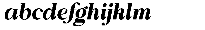Shiffont Serif Black Semi Condensed Italic FONT