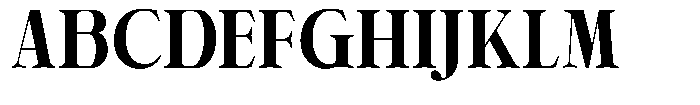 Shiffont Serif Black Semi Condensed Font
