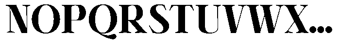 Shiffont Serif Black Font UPPERCASE