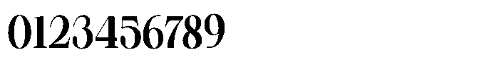 Shiffont Serif Bold Condensed Font OTHER CHARS