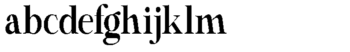 Shiffont Serif Bold Condensed FONT