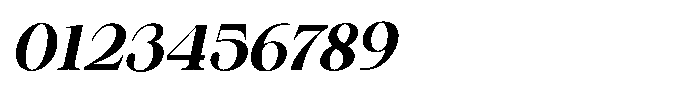 Shiffont Serif Bold Italic Font OTHER CHARS