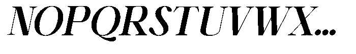 Shiffont Serif Bold Italic Font UPPERCASE