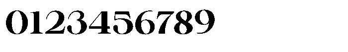 Shiffont Serif Bold Semi Expanded Font OTHER CHARS