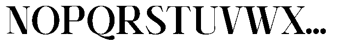 Shiffont Serif Bold Font UPPERCASE