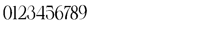 Shiffont Serif Condensed Font OTHER CHARS