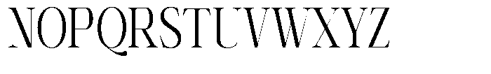 Shiffont Serif Condensed Font UPPERCASE
