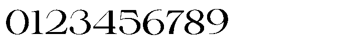 Shiffont Serif Expanded Font OTHER CHARS