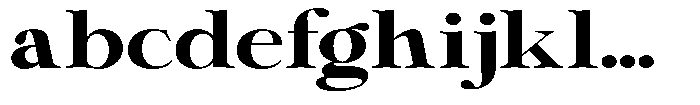 Shiffont Serif Extra Bold Expanded FONT
