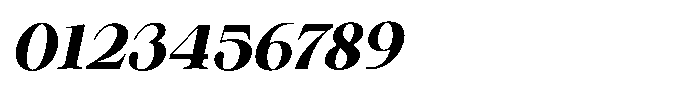 Shiffont Serif Extra Bold Italic Font OTHER CHARS