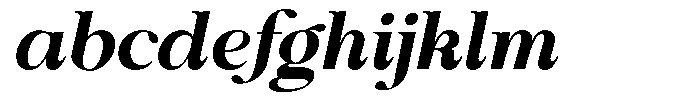 Shiffont Serif Extra Bold Italic FONT