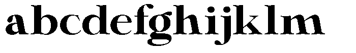 Shiffont Serif Extra Bold Semi Expanded FONT
