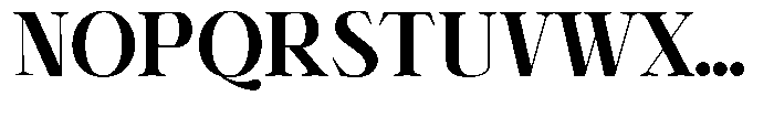 Shiffont Serif Extra Bold Font UPPERCASE