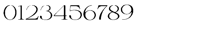 Shiffont Serif Extra Light Expanded Font OTHER CHARS