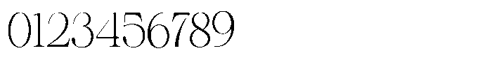 Shiffont Serif Extra Light Semi Condensed Font OTHER CHARS