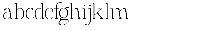 Shiffont Serif Extra Light Semi Condensed FONT