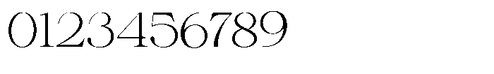 Shiffont Serif Extra Light Semi Expanded Font OTHER CHARS
