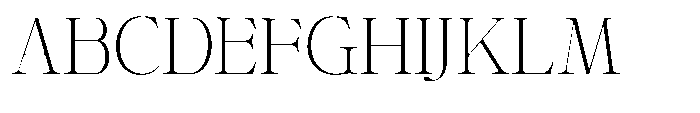 Shiffont Serif Extra Light Font