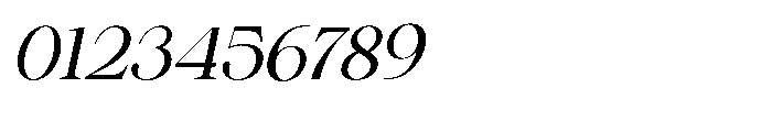 Shiffont Serif Italic Font OTHER CHARS