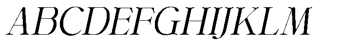 Shiffont Serif Italic Font