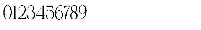 Shiffont Serif Light Condensed Font OTHER CHARS