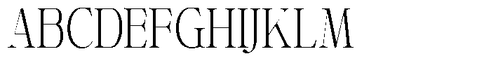 Shiffont Serif Light Condensed Font
