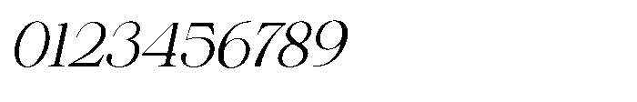 Shiffont Serif Light Italic Font OTHER CHARS