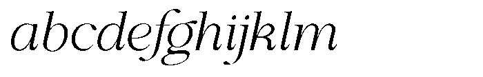 Shiffont Serif Light Italic FONT