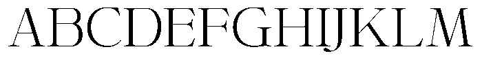Shiffont Serif Light Semi Expanded Font