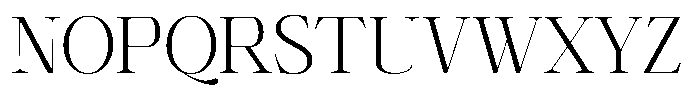 Shiffont Serif Light Font UPPERCASE