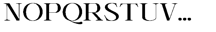 Shiffont Serif Medium Expanded Font UPPERCASE
