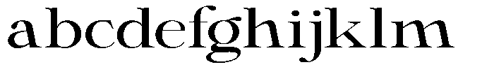 Shiffont Serif Medium Expanded FONT