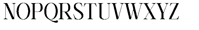 Shiffont Serif Medium Semi Condensed Font UPPERCASE