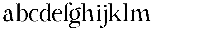 Shiffont Serif Medium Semi Condensed FONT