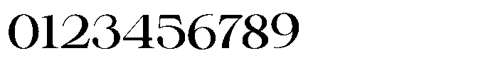 Shiffont Serif Medium Semi Expanded Font OTHER CHARS