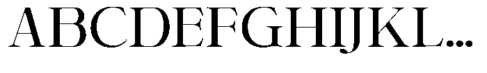Shiffont Serif Medium Semi Expanded Font