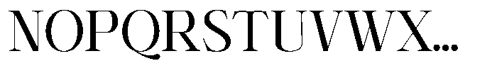 Shiffont Serif Medium Font UPPERCASE
